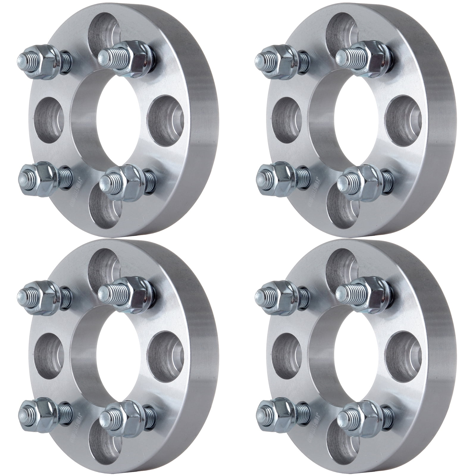 ECCPP Wheel Adapter Spacers 4X 1 (25mm) 4x100 to 4x100 4Lug with 12x1.5