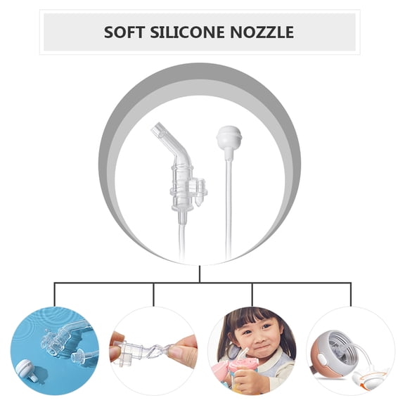 Hytrove Bottle Replacement Spout, White Silicone Nozzle for Feeding, and Bottle Accessory