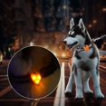 thumbnail image 4 of Pet Dog Cat Collar Super Bright LED tag LED Light Tags Clip on Collar Night Luminous Silicone Tag, 4 of 7