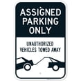 thumbnail image 1 of Assigned Parking Only Sign,, 1 of 8