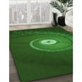 thumbnail image 2 of Ahgly Company Indoor Rectangle Patterned Deep Emerald Green Area Rugs, 2' x 4', 2 of 6