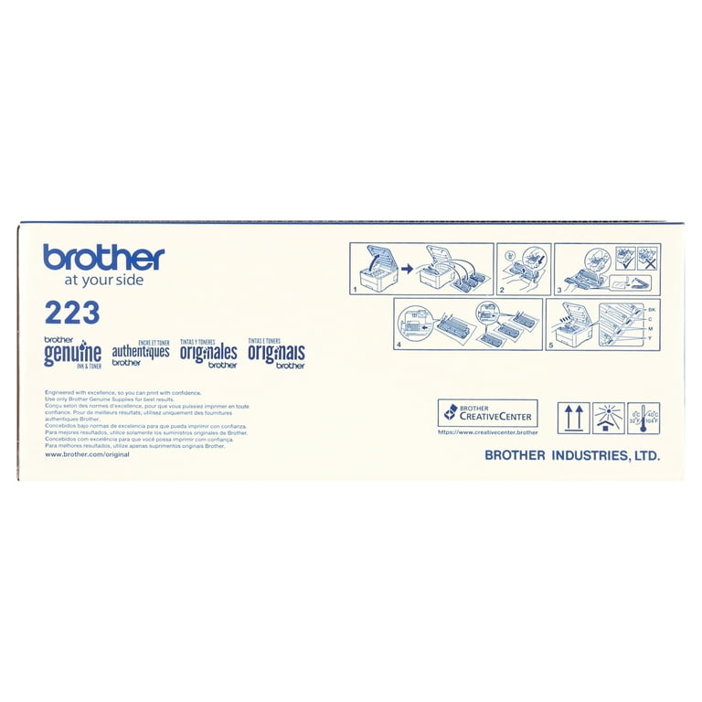 Brother Genuine TN223M Standard-yield Magenta Toner Cartridge for