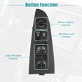 thumbnail image 3 of Interruptor de ventanilla eléctrica principal Unique Bargains lado del conductor delantero izquierdo para Hyundai Elantra Blue GLS SE Touring GLS Black, 3 of 9