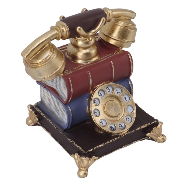 Modelo de teléfono, modelo de teléfono decorativo retro Modelo de teléfono vintage Modelo de teléfono decorativo Características de vanguardia