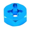 thumbnail image 6 of 4Pcs Hexagonal Combiner Wheel Rim 7mm Upgrade 12mm Adapter with Reduction Gear + Motor Gear,for 1/18 Tires, 6 of 10
