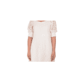 thumbnail image 2 of NY Collection Women's Petite Lace Sweetheart-Neck Dress White Size Petite Medium, 2 of 3
