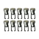 thumbnail image 3 of 10 Piezas Panel Lámpara Clips Resorte Soportes Iluminación Ganchos Fijación Acero Laminado Frío Fáciles de Colocar Adecuados para Lámparas Empotradas Renovación de Oficinas, 3 of 9