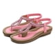 thumbnail image 1 of Las señoras de las mujeres del verano que tejen las sandalias planas cristalinas calzan los zapatos casuales de la playa Wmkox8yii shjk4249, 1 of 5