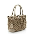 thumbnail image 2 of Pre-Owned Gucci GG Canvas Sukey Medium Satchel, 2 of 11