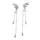thumbnail image 1 of 2Pcs Butterfly Earphone Clip Open Ear Decorative Clip Earbuds Earphone Accessories Removeable Earphone Decoration Multicolor, 1 of 4