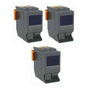 PrinterDash Replacement for NeoPost IN-67/IN-600AF/IN-600HF/IN-700/IN-750/IS-440/IS-460/IS-480 Red High Yield Postage Meter Inkjet (3/PK-19500 Page Yield) (IS-INK4HC_3PK)