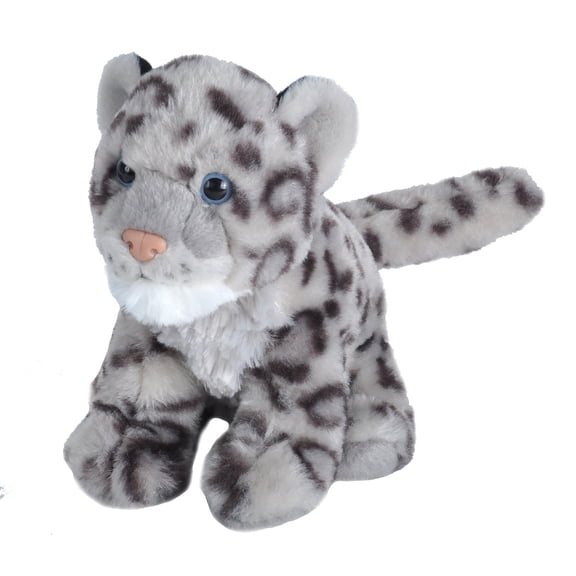 Wild Republic Snow Leopard Plush, Stuffed Animal, Plush Toy, Gifts for Kids, Cuddlekins 8 Inches