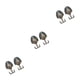 thumbnail image 2 of Wosthever 1 Pair Peacock Double Metal Clothes Towel Bag Hook Hanger Wall DIY Type1 NO1, 2 of 6