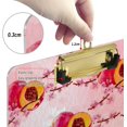 thumbnail image 4 of FMSHPON Watercolor Peach Clipboard Hardboard Wood Nursing Clip Board and Pull for Standard A4 Letter 13x9 inches, 4 of 7