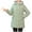 Green, variant on Women Long Thickened Down Puffer Coat Jacket, Maxi Length Long Sleeve Quilted Jackets with Hood, Hooded Padded Coats Warm Winter Outerwear Black 3xl