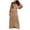 Brown, variant on Njagoc3 Womens Long Sleeve Satin Maxi Robe Dress, Elegant Casual & Formal Wear, Floor - Length, Solid Color Styles, for Daily & Evening