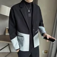 thumbnail image 4 of Chaqueta cortavientos ajustada para hombre, abrigo elegante, entrega rápida, estética, marcas originales, ofertas casuales, abrigos de moda para hombre, 4 of 4