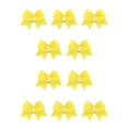 thumbnail image 1 of Sonducket Banda para el cabello grande Nudo de lazo Grueso Elástico Coleta Titular Bobbles Scrunchies para Mujeres Niñas Accesorios Multicolor Amarillo Amarillo 10piezas Sonducket CBP458608, 1 of 4