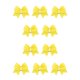 thumbnail image 1 of Qarigey Banda para el cabello grande Nudo de lazo Coleta elástica gruesa Titular Bobbles Scrunchies para mujeres Niñas Accesorios Multicolor Amarillo Amarillo 10piezas Qarigey CBP458608, 1 of 4