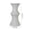 White, variant on FEOLGEHLY Modern Plastic Vases for Flower, 6.93" Tall, Bubble Flowers Vases Decorative for Home Decor, Decorative Table Vase for Wedding Housewarming Gift, Green