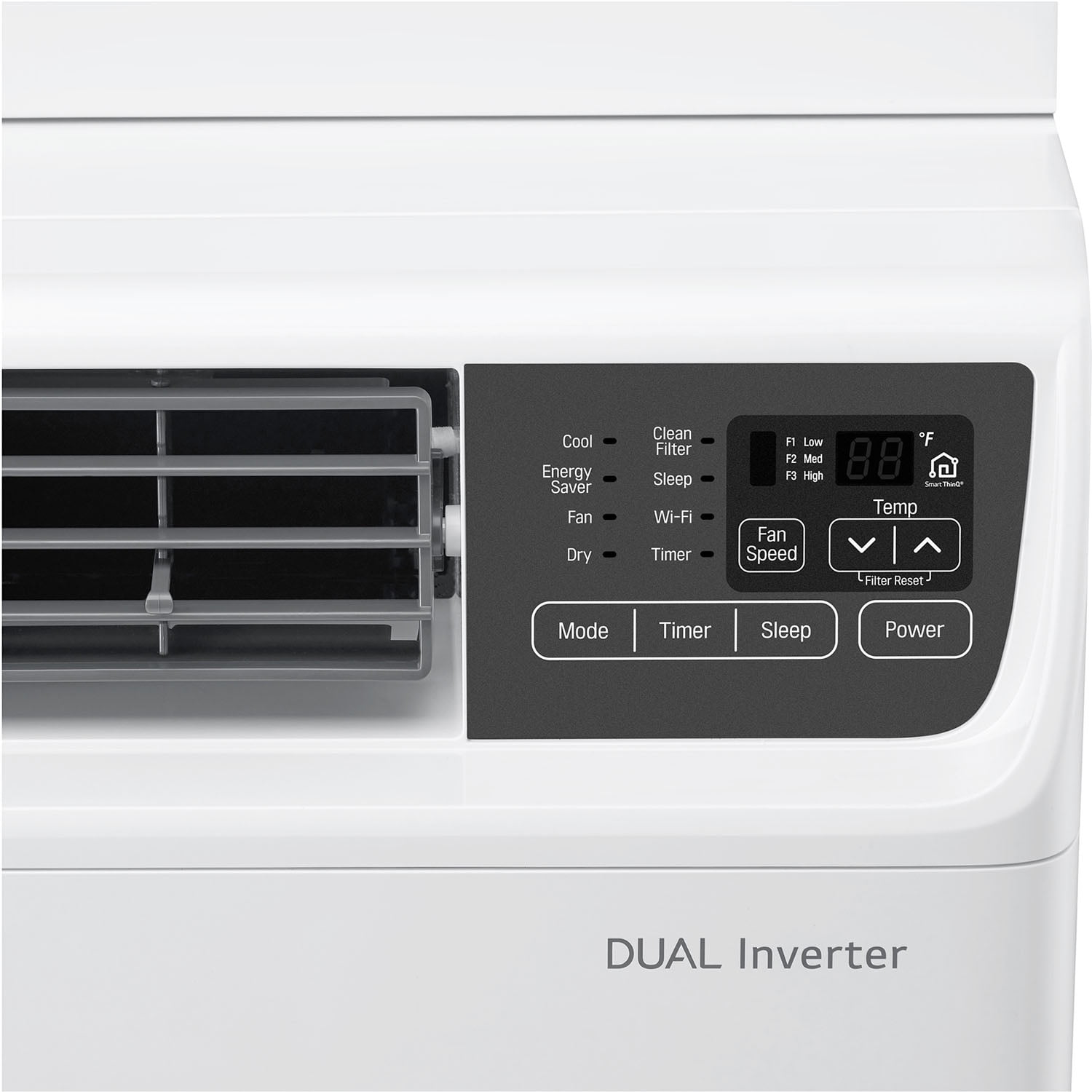 LG 115V 14,000 BTU DUAL Inverter Smart Window Air Conditioner, Cools 800 Sq. ft.