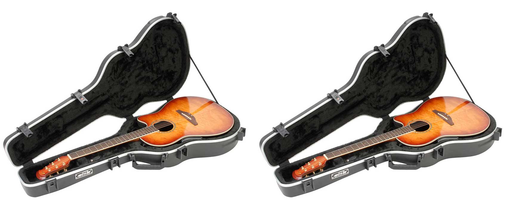hard case guitar bolsa