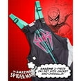 thumbnail image 6 of Marvel Girls Snowsuit Set - 2 Piece Ghost Spider Gwen Puffer Jacket and Ski Pants Bib Overalls for Girls, 6 of 7