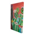 thumbnail image 1 of Rainbow cactus - Toile 24"x48 Pouces - Impression à la Demande, 1 of 5