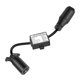 thumbnail image 4 of USA to European Trailer Light Converter 7 Way Flat Socket (US Vehicle) to 13-Pin Round Plug (EU Trailer), 4 of 5