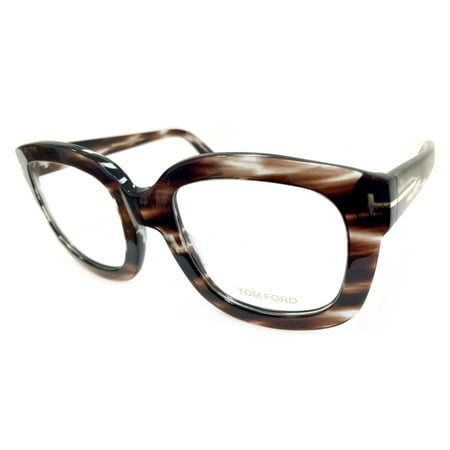 UPC 664689621569 product image for Tom Ford Eyeglasses FT5315 049 Striped Brown/Transparent Gray 53MM | upcitemdb.com