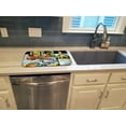 thumbnail image 3 of Carolines Treasures MW2128DDM 21 x 14 in. Sit A Spell Seafood Dinner Dish Drying Mat, 3 of 5