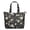 Artistic, variant on Beach Vacation Duffel Hawaiian Floral Weekender Bag with Palm Leaf Tropical Botanical Print, Leafy Aloha Carry-On Tote, Colorful Exotic Travel Bag