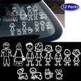 thumbnail image 2 of 12 Stick Figure Family Your Stick Figure Family Pet Cat Dog Stickers for Car Windows Bumper Phone Notebook, 2 of 6