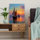 thumbnail image 5 of Qisvanset Farmhouse Swimming Cow Canvas Print 12x16 Inch Bar Bedroom Decor, 5 of 8