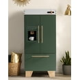 thumbnail image 1 of Nevera de juguete ROBOTIME Vintage de madera verde con accesorios, 1 of 9