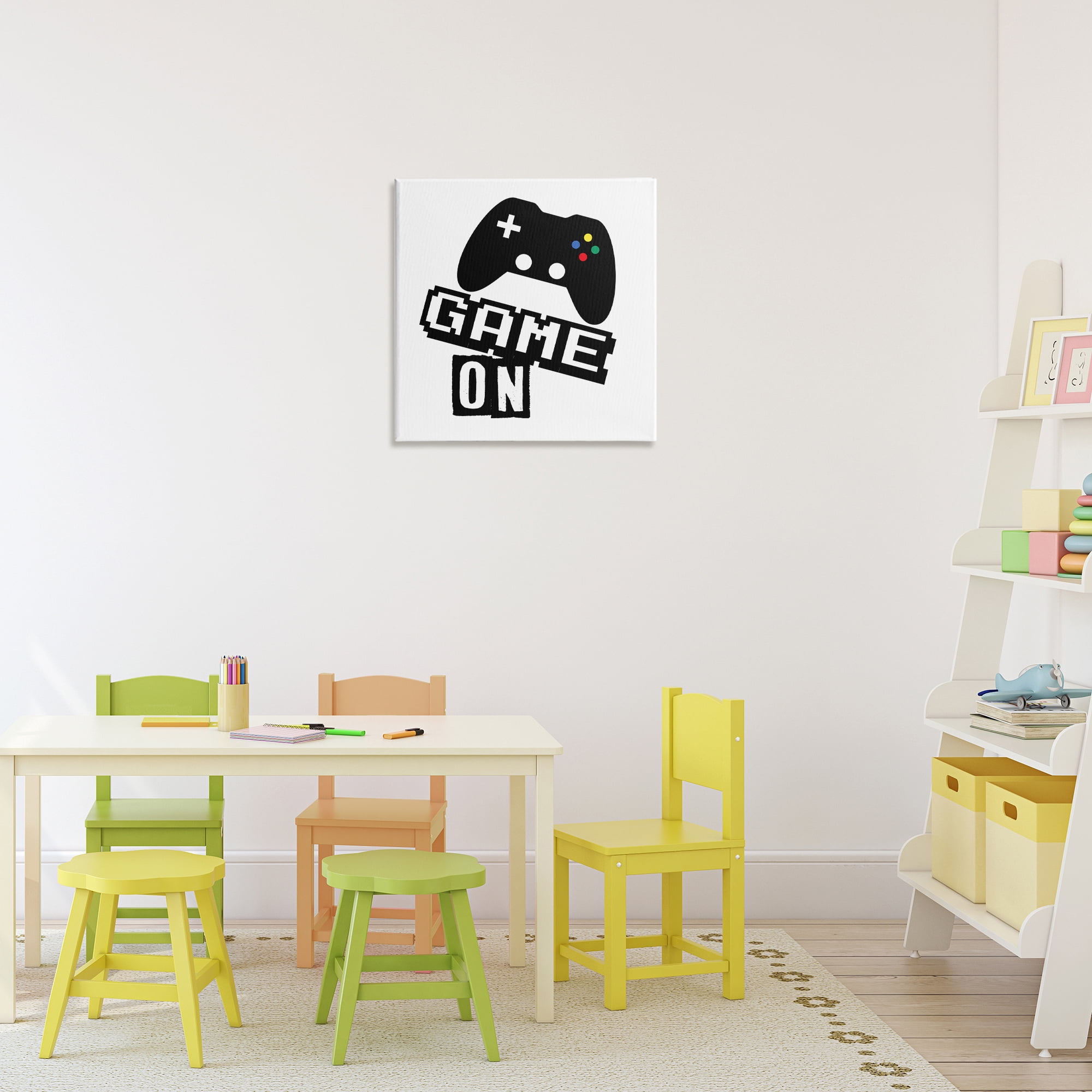 Stupell Industries Playful Game On Canvas Wall Art, design by Marcus Prime