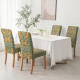 thumbnail image 3 of Stretch Parson Chair Slipcovers for Dining Room Set of 4,William Morris Vintage Floral Printed Dining Chair Cover Washable Removable Chair Seat Protectors Covers for Kitchen,Hotel,Wedding,Ceremony, 3 of 6