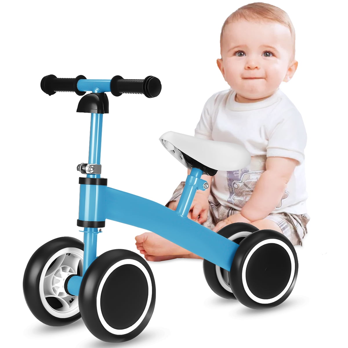 Details about   Kids Adjustable Toddler Balance Bike Beginner Rider Push No-Pedal Child Training 