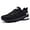 All Black, variant on Women's Running Shoes Lightweight Anti Slip Walking Tennis Shoes Athletic Workout Gym Cross Training Sneakers