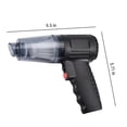 thumbnail image 3 of Handheld Car Vacuum Cleaner, 120W Powerful Suction Small Car Vacuum Cleaner,Mini Dusts Buster With USB Portable Vacuum Cleaner_Perfect Gift, 3 of 5