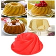 thumbnail image 4 of Spiral Cake Mold Silicone Chocolate Biscuits Cupcake Mold Fondant DIY Cake Tools, 4 of 9