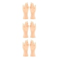 thumbnail image 1 of Decodeary 1Pair Female Mannequin Hand Multifunctional for Ring Finger Props Photograph Beige Height 8.46 Inch 3Set, 1 of 6