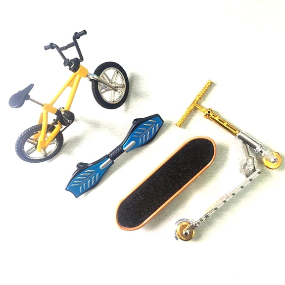 Creative Finger Stunt Board Model Kits Finger Skateboard Fingerboard Flexible Desk Game for Teens Adult Collect