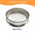 thumbnail image 3 of Summer Deal！ Eguiwyn A Filter Soil Metal Sieve Mesh Garden Sieve Wire Mesh Strainer Small Handheld Soil Kitchen Strainers for Rice Small Mesh Strainer, 3 of 9