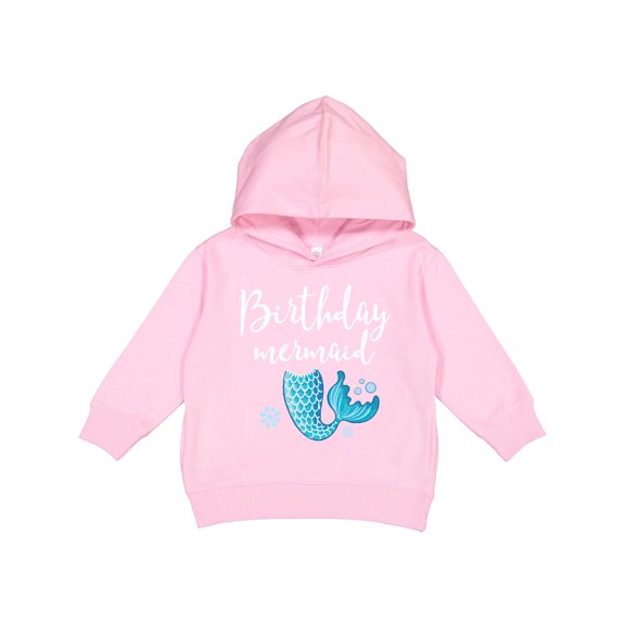 Inktastic Birthday Mermaid Girls Party Toddler Hoodie