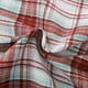 thumbnail image 5 of pstuiky camisas de manga larga para hombre, Camisa de manga larga a cuadros con botones para hombre, informal y de moda, con solapa. Camisa de manga larga con solapa para hombre. xl, 5 of 5