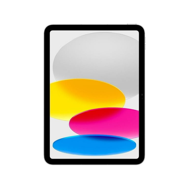 Pre-Owned Apple iPad 10th Gen A2757 (WiFi + Cellular Unlocked) 64GB Silver  with Pre-Installed Tempered Glass - Walmart.com