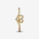 thumbnail image 4 of Pandora Anillo Timeless Wish con Corazón Brillante, Chapado en Oro, Talla 5, con Caja de obsequio., 4 of 6