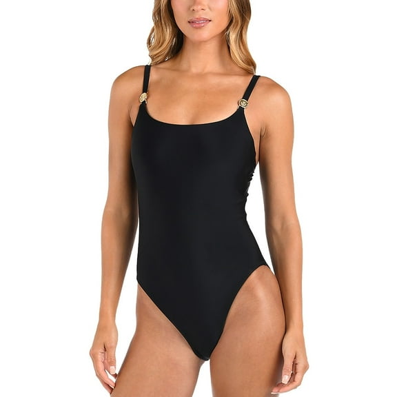 L'AGENCE/MANHATTAN BEACHWEAR INC Mix & Match Separates Solid Print One-Piece Swimsuits, Women's (M)