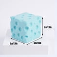 thumbnail image 2 of Squishy Cheese Block, Realistic Slow Rising Food Fidget for Stress Relief and Anxiety Relaxation, Portable Christmas Gift for Adults, 2 of 5